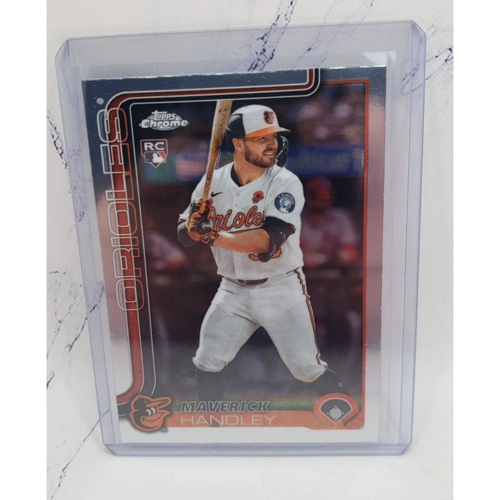 Maverick Handley 2025 Topps Chrome Update #USC58 Baltimore Orioles Rookie